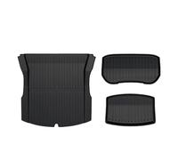 YYEFNMAZ Floor Mats Cargo Liner Compatible for Tesla Model 3 2024 2025 Highland Anti-slip Trunk Mat TPE Pads Accessories(For 3 3Pcs Trunk Mat)