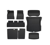 YYEFNMAZ Floor Mats Cargo Liner Compatible for Tesla Model 3 2024 2025 Highland Anti-slip Trunk Mat TPE Pads Accessories(For 3 8Pcs Mats)