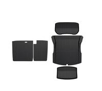 YYEFNMAZ Floor Mats Cargo Liner Compatible for Tesla Model 3 2024 2025 Highland Anti-slip Trunk Mat TPE Pads Accessories(For 3 5Pcs Seat Mat)