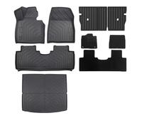 YYEFNMAZ Floor Mats Compatible for LEAPMOTOR C10 LHD 2024 2025 TPE & All Weather Liners Backrest TPE Heavy Duty Pad(9PCS Full Set)