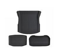 YYEFNMAZ Floor Mats Compatible for Tesla Model 3 Y 2021-2024 5-Seater Custom Fit All Weather Heavy Duty TPE Accessories(3 2024 TPE TM)