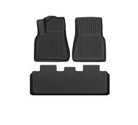 YYEFNMAZ Floor Mats Compatible for Tesla Model 3 Y 2021-2024 5-Seater Custom Fit All Weather Heavy Duty TPE Accessories(Y TPE LHD FT)
