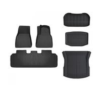 YYEFNMAZ Floor Mats Compatible for Tesla Model 3 Y 2021-2024 5-Seater Custom Fit All Weather Heavy Duty TPE Accessories(3 2024 TPE RHD 6P)