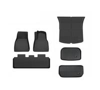 YYEFNMAZ Floor Mats Compatible for Tesla Model 3 Y 2021-2024 5-Seater Custom Fit All Weather Heavy Duty TPE Accessories(Y TPE RHD 6PC)