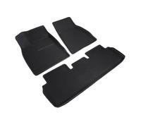 YYEFNMAZ Floor Mats Compatible for Tesla Model S 2020-2024 All Weather Anti-Slip Liners Fit Model S Long Range Plaid 3D