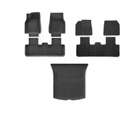 YYEFNMAZ Floor Trunk Mats Compatible for Tesla Model Y Launch 2025+ Juniper 2025 All Weather Front Rear Cargo Liner Foot Pads(Double 7PCS,LHD)