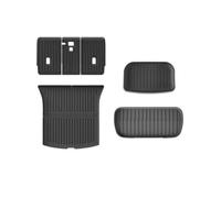 YYEFNMAZ Floor Trunk Mats Compatible for Tesla Model Y Launch 2025+ Juniper 2025 All Weather Front Rear Cargo Liner Foot Pads(Box mat 6 PCS,LHD)