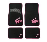 YYEFNMAZ General Purpose 4pcs Car Floor Mat Foot Pads Protector Compatible for Spills Dog Anti-slip Front And Rear(AD9581)