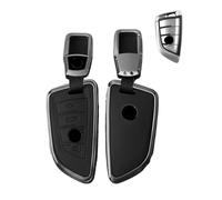 YYEFNMAZ Zinc Alloy Car Key Case Cover Compatible for BMW M E36 E39 E46 E60 E90 E91 F48 F25 F15 F10 F20 F01 X1 X3 X5 X7 G20 G30 G01 G02 G05 G11 G32 Accessories(Black 1)