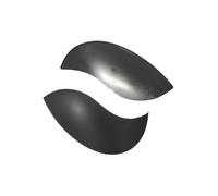 YYFHR Car Headlight Eyebrows Cover Front Eyelids,Fit For Mini, F54 CLUBMAN F55 F57 CABRIO F56 COOPER headlight eyebrow guard(Matt black)