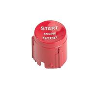 YYFHR Car Start Stop Button Cover,Fit For Land Range Rover Sport EVOQUE Range Rover Veiar Discovery Ignition Switch vehicle Engine Control Button Trim cover(Red)