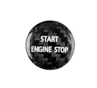 YYFHR Start Stop Button,Fit For Land Rover Discovery 4 2009-2019 vehicle Engine Control Button Trim cover(Black Carbon)