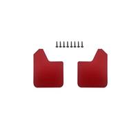 YYGGWL Car Mud Flaps Rally Sport Universal Mud Flaps Mudflaps Splash Guards Mudguard Front Rear For Car Pickup SUV Van Truck Car Mudguard(2pcs red)