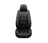 YYGGWL Seat Covers For JAGUAR All Car Models XF F-Pace E-pace I-Pace X-Type XE XJ XK Interior Accessories 1 PC PU Leather Universal Car Seat Cover Van Seat Covers(Black 1 Seat)