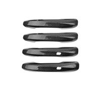YYGGWL Tailgate Compatible with Benz A B C E S-Class 2022-2024 Left Driver Door Handle Decorative Door Cup Pull Handle Accessories Boot Handle(Dual Smart Carbon Fiber Pattern)