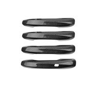 YYGGWL Tailgate Compatible with Benz A B C E S-Class 2022-2024 Left Driver Door Handle Decorative Door Cup Pull Handle Accessories Boot Handle(Carbon Fiber Pattern)