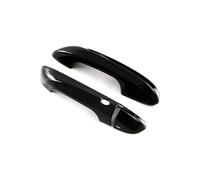 YYGGWL Tailgate Compatible with MG Mulan MG4 2022-2024 RHD Single Hole 1-Sensor Right-Hand Drive Door Handle Cup Anti-Scratch Protective Cover Boot Handle(2 Doors Bright Black)