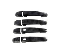 YYGGWL Tailgate for 2016-2019 Volt D2JC Holeless Door Handle Cover Anti-Scratch Upgrade Accessories Boot Handle(Double Wisdom Carbon Fiber Pattern)