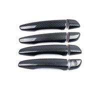 YYGGWL Tailgate for 2018-2022 Berlingo Single Hole Door Handle Cover Anti-Scratch Upgrade Accessories Boot Handle(Carbon Fiber,Left)