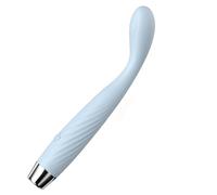 YYGHF G Spot Vibrator, Orgasm Fast Finger Shaped Waterproof Softer And Flexible Full Silicone Vibes, 14 Vibrations Clitoris Nipple Vagina Massagers for Deep Penetration Adult Female Sex Toys,B
