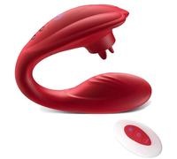 YYGHF Remote Control Vibrator,Sex Toys for Couples with 10 Licking And Vibration Modes,Female Clitoris G-Spot Vibrating Stimulator,Wearable Panty Vibrators,Adult Sex Toy & Games for Women Or Couple,A