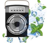 YYGJYGOO Polarlux Air Cooler, Airfrost Air Cooler Fan, Polarlux Air Conditioner, Polarlux Ice Fan, Polarlux Portable Cooling Fan For Home Office(Black)