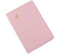 YYGOJOY Passport Holder Cover, PU Leather Passport Holder Travel Wallet Organiser for Credit Card, Money, Boarding, Passport, Boarding Passes for Women Men (Pink)