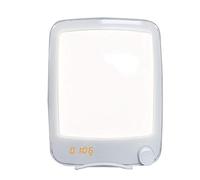 YYHH Happy Sunlight SAD Lamp 10000 Lux Light Alarm Clock Wake Up Light with Stepless Dimming & 6 Nature Sounds for Home Office