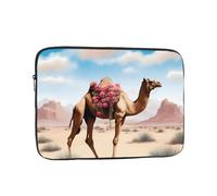 YYHHAOFA a Beautiful Camel Picture Portable Laptop Sleeve Case - Shockproof Portable Laptop Sleeve Bag 13 inch for Men and Women Business Travel, Office Daily Use