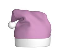YYHHAOFA Adult plush Christmas hat Lilac Picture with soft touch for holiday parties and dances suitable for men and women