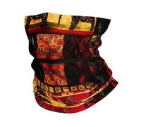 YYHHAOFA African Elephant Patchwork Prints Active Head Wrap - Seamless, Quick-Drying Neck Gaiter for Outdoor Adventures & Stylish Everyday Wear