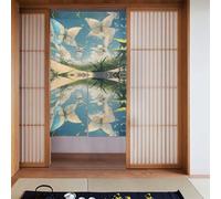 YYHHAOFA Airborne Butterfly Picture Curtain 2 Pcs Spliced 34x56in Good Drape, Smooth and Not Easily Wrinkled, Fabric curtains, room dividers