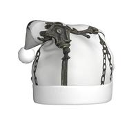 YYHHAOFA Ancient Balance Picture Christmas Hat for Adult for men and women clothing headband for festive occasions