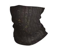 YYHHAOFA Ancient Egyptian Hieroglyph Prints Active Head Wrap - Seamless, Quick-Drying Neck Gaiter for Outdoor Adventures & Stylish Everyday Wear