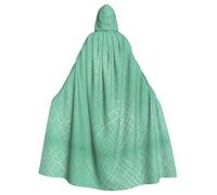 YYHHAOFA Animal Sloth Mint Green Printed Halloween Adult Hooded Cloak is a super large, comfortable, and durable cloak