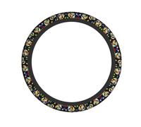YYHHAOFA Autism Awareness Puzzle Pieces Heart Prints Neoprene Wheel Layer - Engineered Durability for Maximum Steering Protection