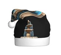 YYHHAOFA Beautiful fountain Pattern Christmas Hat for Adult Halloween party usage
