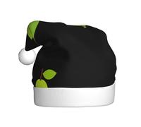 YYHHAOFA Big pear and little girl Pattern Christmas Hat for Adult Making It a Fun and Durable Gift for Men and Women