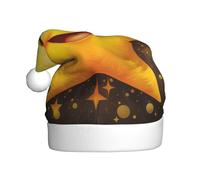 YYHHAOFA Big star among the stars Pattern Christmas Hat for Adult Making It a Fun and Durable Gift for Men and Women