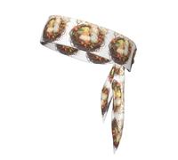 YYHHAOFA Birds in the flower nest Picture Sports headscarf, sweat absorbing and breathable, motion headband, double-sided kerchief