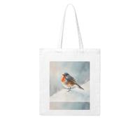 YYHHAOFA Birds on the snow Prints Woman Canvas Tote Bag Strong and durable for traveling, shopping, Daily One Size