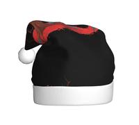 YYHHAOFA Birds under the maple tree Pattern Christmas Hat for Adult Making It a Fun and Durable Gift for Men and Women