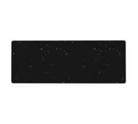 YYHHAOFA Black White Dot Mouse Pad 12x31.5in - Extended Gaming & Desk Mat
