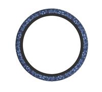 YYHHAOFA Blue Camouflage Pattern Prints Comfort Grip Wheel Layer - Revitalize Your Drive & Protect Your Interior