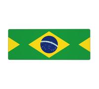 YYHHAOFA Brazilian flag Mouse Pad 12x31.5in - Extended Gaming & Desk Mat