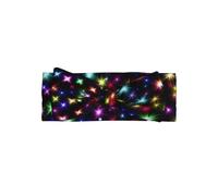 YYHHAOFA Bright Beautiful Colorful Art Prints Baby Bow Headband Newborn Photography Props Soft & Stretchy Hair Accessory for Infants 0-6 Months