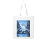 YYHHAOFA Broken ice river Prints Woman Canvas Tote Bag Strong and durable for traveling, shopping, Daily One Size