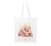 YYHHAOFA Bunny in the Easter egg Prints Woman Canvas Tote Bag Strong and durable for traveling, shopping, Daily One Size