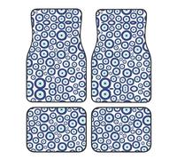 YYHHAOFA Car Foot Mat Four-Piece Set: Universal Fit Non-Slip Floor Mats