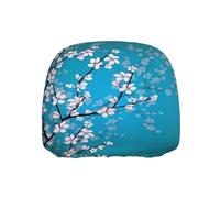 YYHHAOFA Car Headrest Cover 1 Pcs - Soft Polyester Spandex Protector